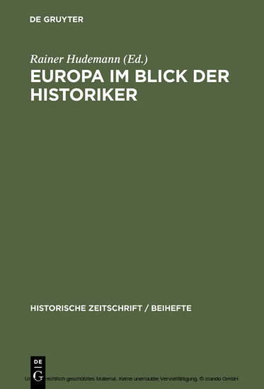 Europa im Blick der Historiker main product photo