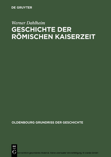 Geschichte der Römischen Kaiserzeit main product photo