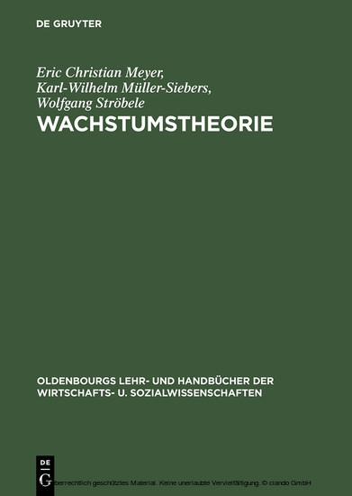 Wachstumstheorie main product photo