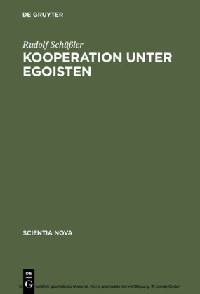 Kooperation unter Egoisten