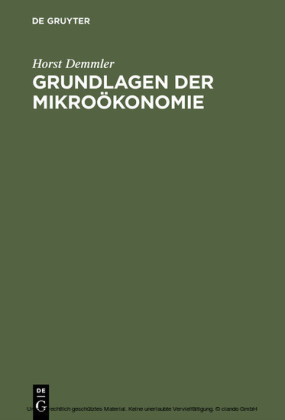 Grundlagen der Mikroökonomie