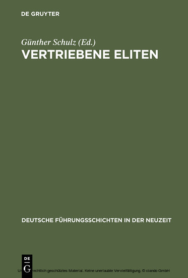 Vertriebene Eliten main product photo
