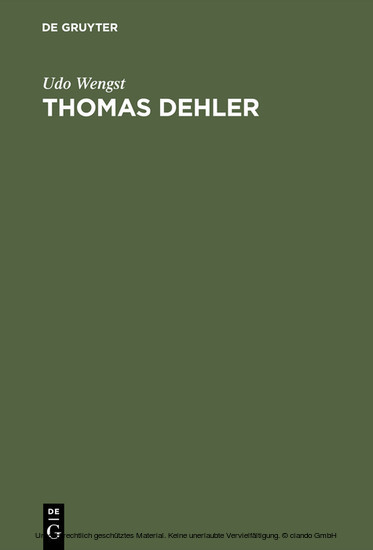 Thomas Dehler main product photo