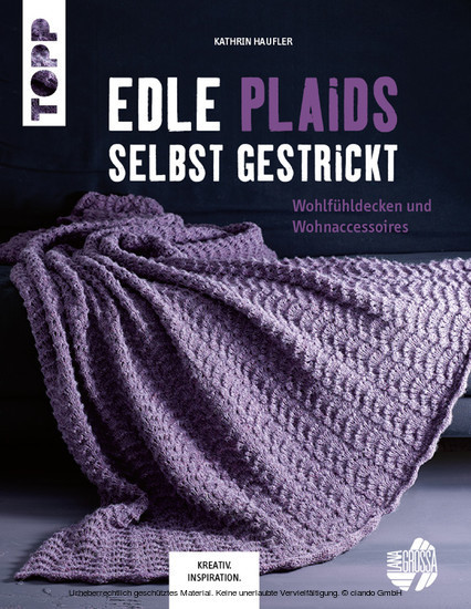 Edle Plaids selbst gestrickt main product photo