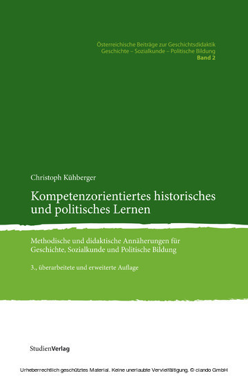Kompetenzorientiertes historisches und politisches Lernen main product photo