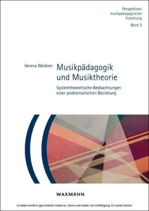 Musikpädagogik und Musiktheorie