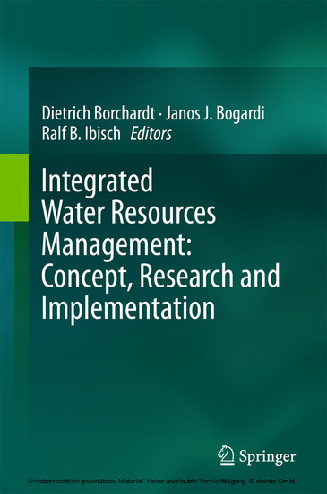 Integrated Water Resources Management: Concept, Research and Implementation main product photo