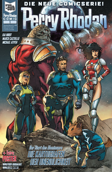 Perry Rhodan Comic 1: Die Kartografen der Unendlichkeit 1 main product photo
