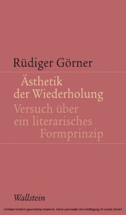 Ästhetik der Wiederholung