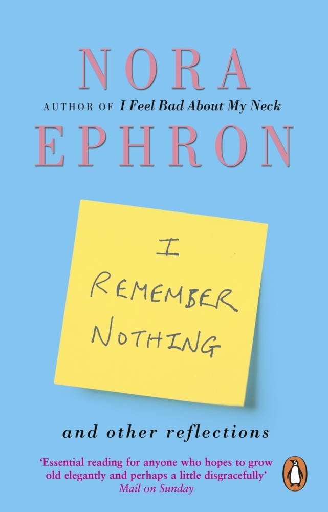 I Remember Nothing and other reflections main product photo