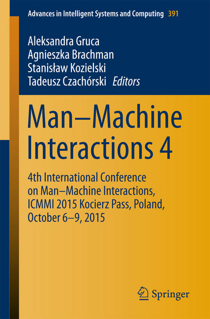 Man-Machine Interactions 4 main product photo