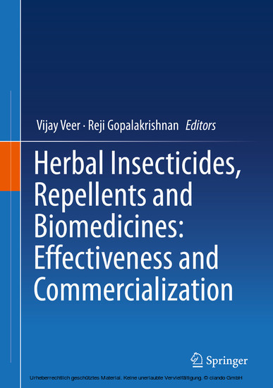 Herbal Insecticides, Repellents and Biomedicines: Effectiveness and Commercialization main product photo