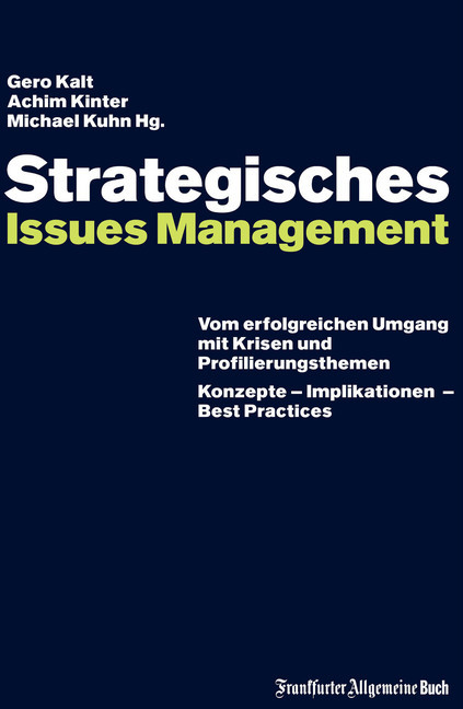Strategisches Issues Management main product photo