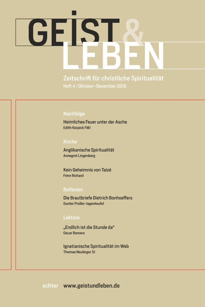 Geist und Leben 4/2015 main product photo