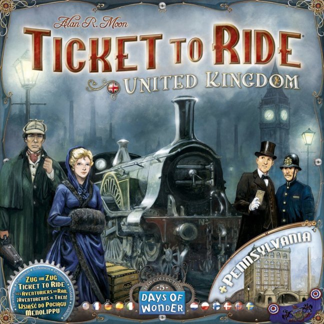 Zug um Zug, Vereinigtes Königreich (Spiel-Zubehör). Ticket to Ride, United Kingdom (Spiel-Zubehör) main product photo