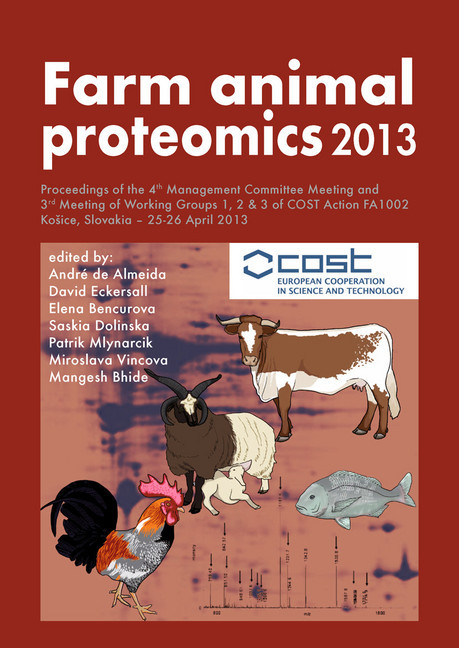 Farm animal proteomics 2013 main product photo