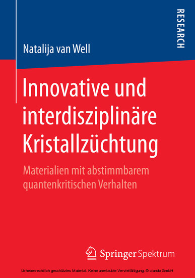 Innovative und interdisziplinäre Kristallzüchtung main product photo