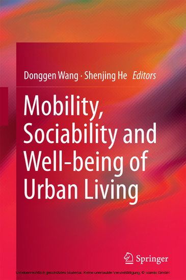 Mobility, Sociability and Well-being of Urban Living main product photo