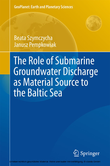 The Role of Submarine Groundwater Discharge as Material Source to the Baltic Sea main product photo