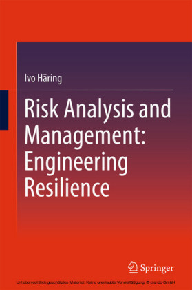 Risk Analysis and Management: Engineering Resilience