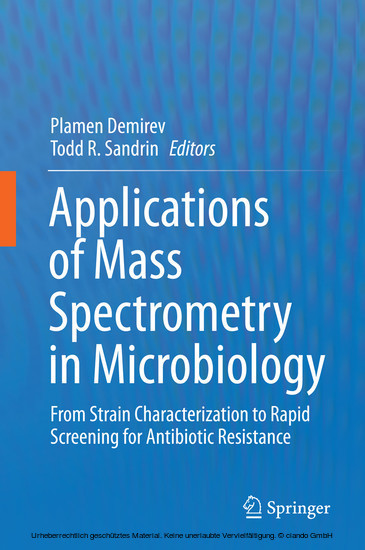 Applications of Mass Spectrometry in Microbiology main product photo