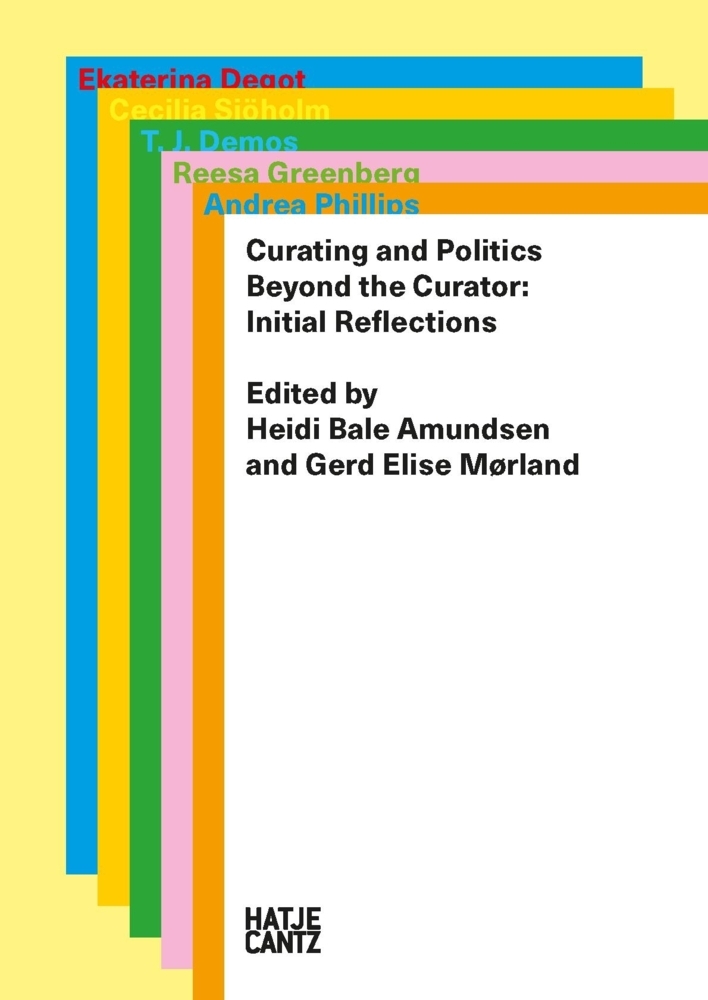 Curating and Politics. main product photo