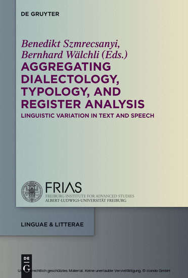 Aggregating Dialectology, Typology, and Register Analysis main product photo