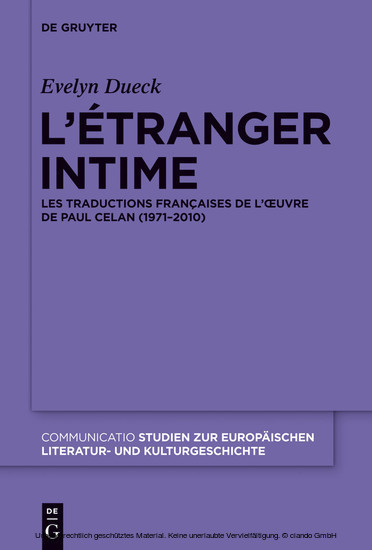 L'étranger intime main product photo