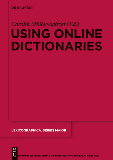 Using Online Dictionaries main product photo