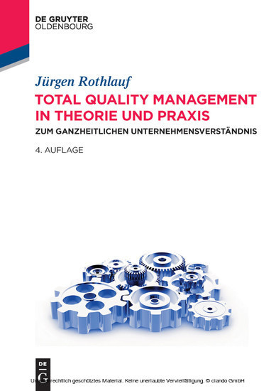 Total Quality Management in Theorie und Praxis main product photo