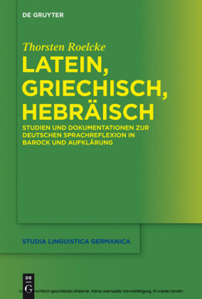 Latein, Griechisch, Hebräisch