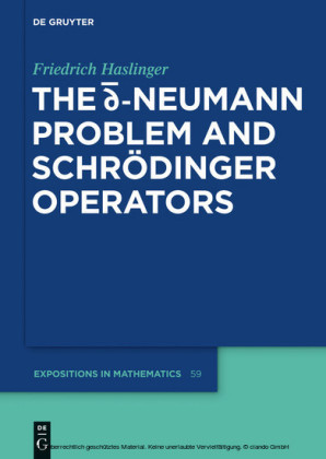 The d-bar Neumann Problem and Schrödinger Operators