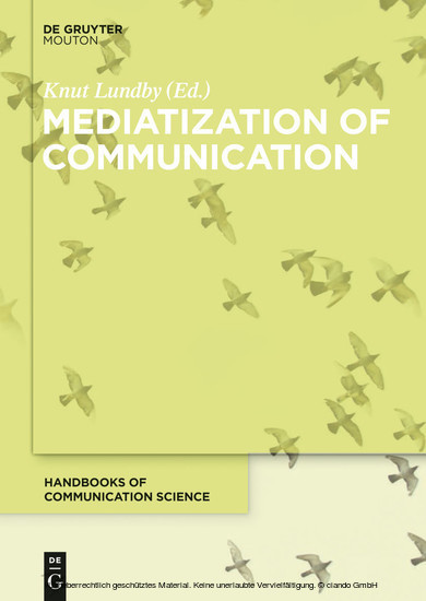 Mediatization of Communication main product photo