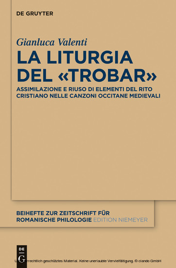 La liturgia del "trobar" main product photo