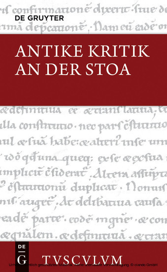 Antike Kritik an der Stoa main product photo