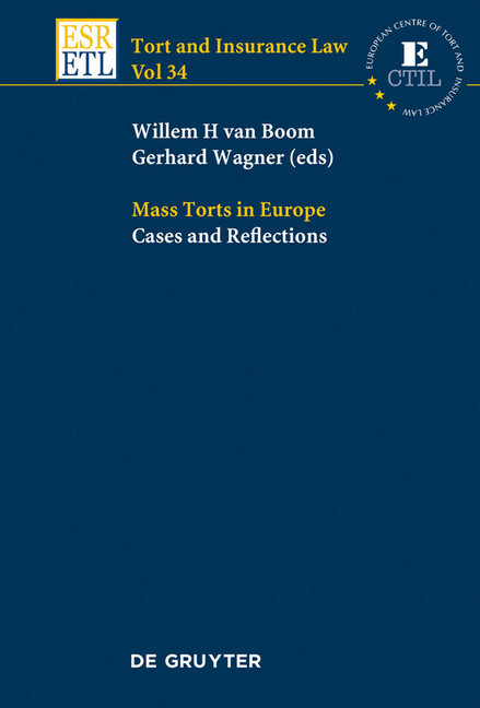 Mass Torts in Europe main product photo