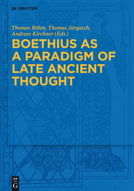 Boethius as a Paradigm of Late Ancient Thought main product photo