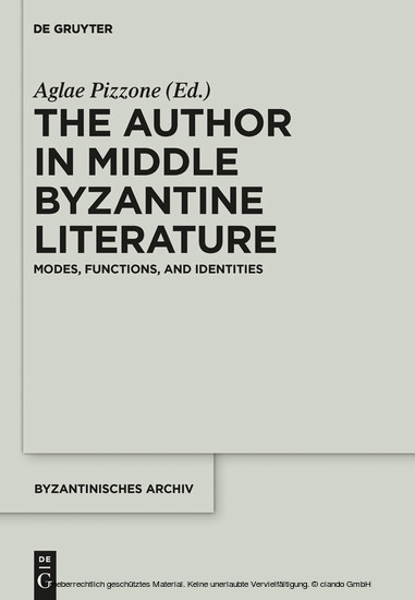 The Author in Middle Byzantine Literature main product photo