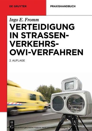 Verteidigung in Straßenverkehrs-OWi-Verfahren main product photo