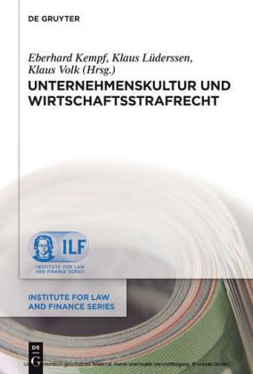 Unternehmenskultur und Wirtschaftsstrafrecht