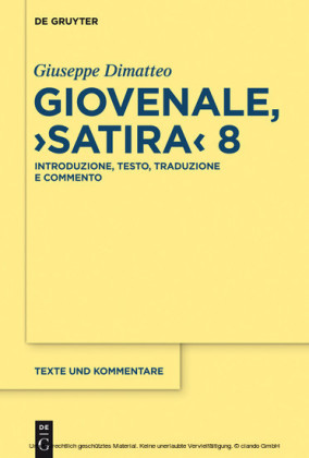 Giovenale, 'Satira' 8