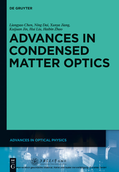 Advances in Condensed Matter Optics main product photo