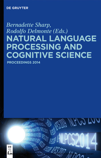 Natural Language Processing and Cognitive Science main product photo