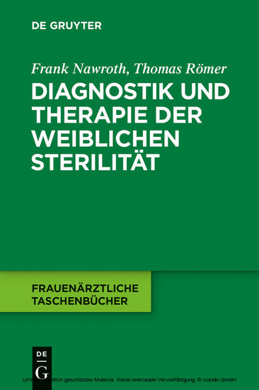 Diagnostik und Therapie der weiblichen Sterilität main product photo