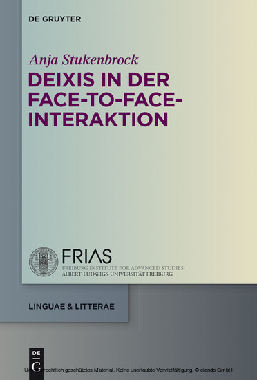 Deixis in der face-to-face-Interaktion main product photo