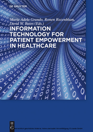 Information Technology for Patient Empowerment in Healthcare main product photo