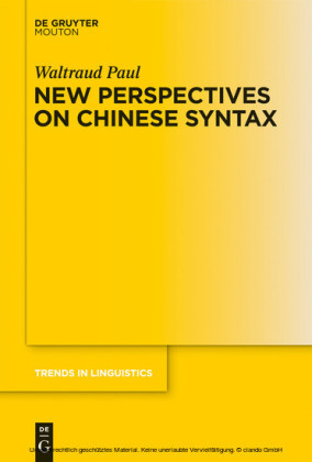 New Perspectives on Chinese Syntax