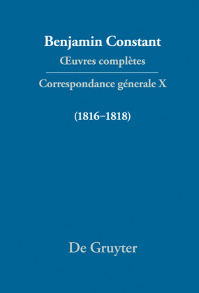 Correspondance générale 1816-1818