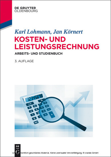 Kosten- und Leistungsrechnung main product photo