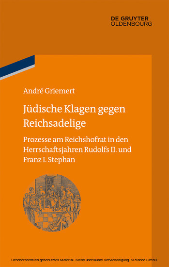 Jüdische Klagen gegen Reichsadelige main product photo
